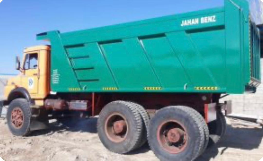 اتاق سازی کامیون کمپرسی سبک و سنگین جهان بنز تیموری در اردبیل